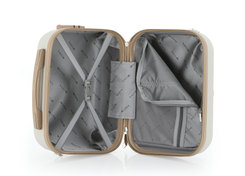 Mçs Polipropilen 4'lü Valiz Seti OLM376 Kemik-Şampanya