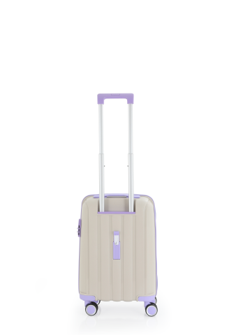 Mçs Polipropilen Valiz Seti Büyük & Kabin OLM305 Kemik-Lila