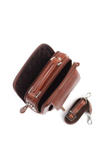 El ve Omuz Çantası OLM305 Taba - Parlak