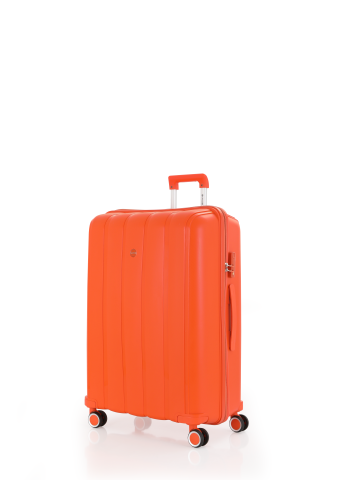Mçs Polipropilen Valiz Seti Büyük & Kabin OLM305 Portakal