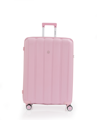 Mçs Polipropilen Valiz Seti Büyük & Kabin OLM305 Pudra