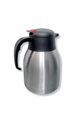 Çift Kat Çelik Tombul Sürahi Termos 1,5 LT (OLM-1150P)
