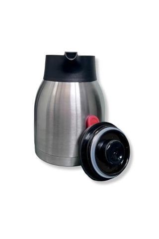 Çift Kat Çelik Tombul Sürahi Termos 1,5 LT (OLM-1150P)