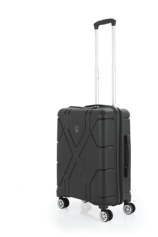 Mçs Polipropilen Valiz 55 CM OLM375 Siyah