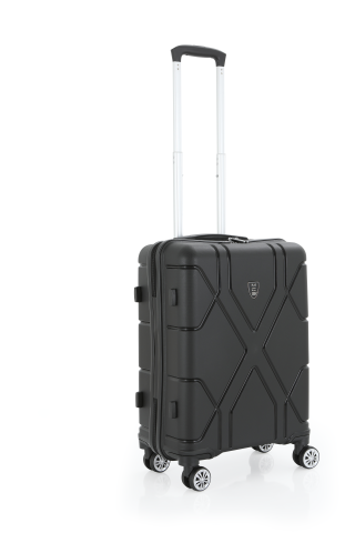 Mçs Polipropilen Valiz 55 CM OLM375 Siyah