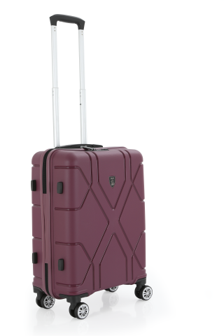 Mçs Polipropilen Valiz 55 CM OLM375 Mürdüm