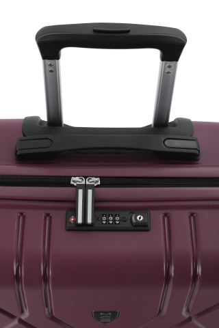 Mçs Polipropilen Valiz 55 CM OLM375 Mürdüm