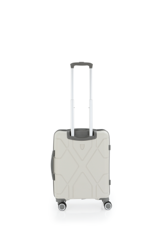 Mçs Polipropilen Valiz 55 CM OLM375 Kemik-Gri