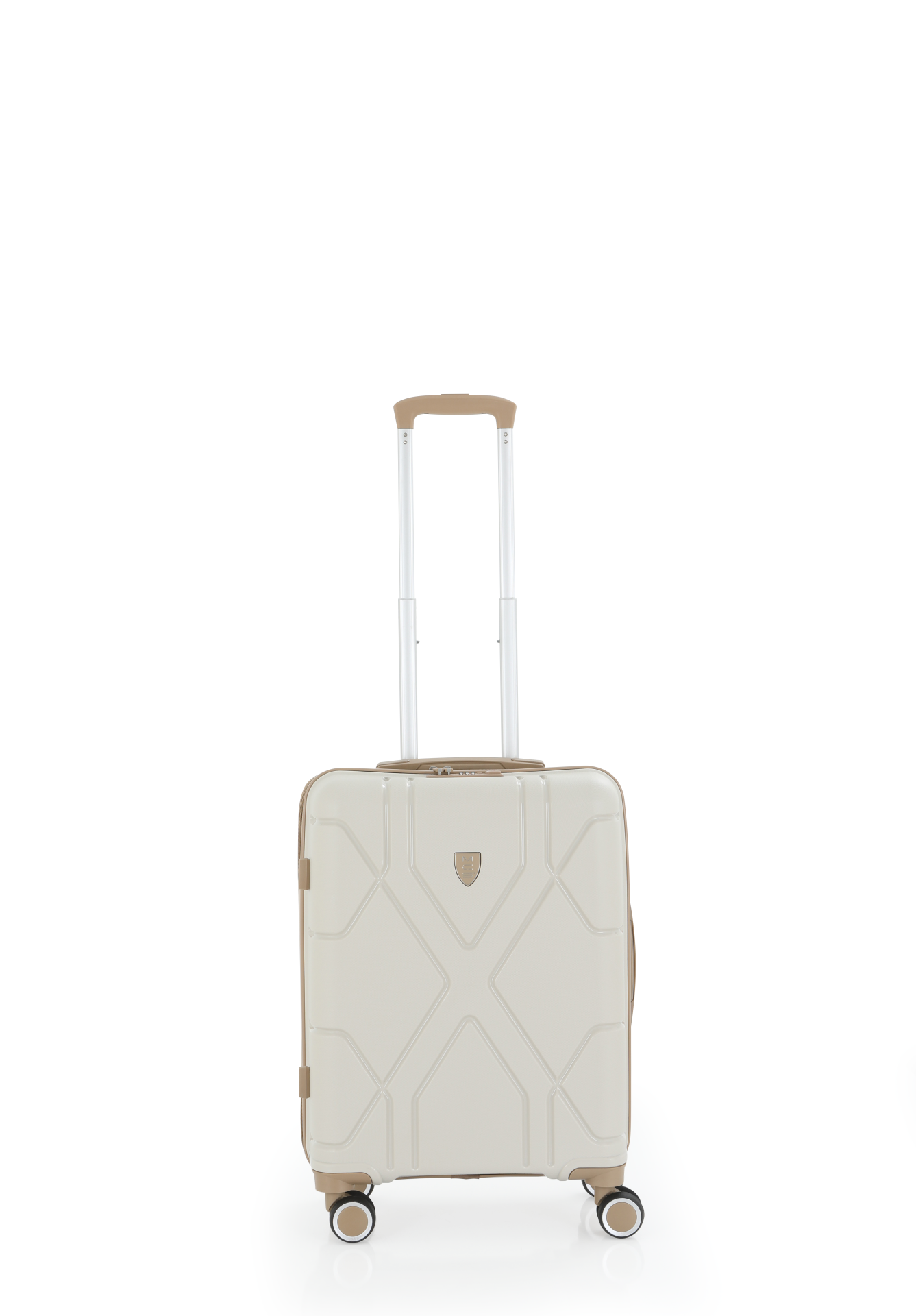 Mçs Polipropilen Valiz 55 CM OLM375 Kemik-Şampanya