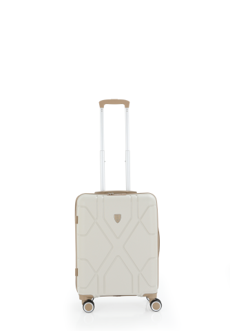 Mçs Polipropilen Valiz 55 CM OLM375 Kemik-Şampanya