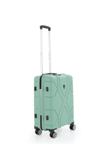 Mçs Polipropilen Valiz 55 CM OLM375 Su Yeşili