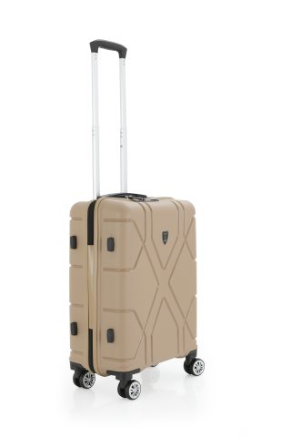 Mçs Polipropilen Valiz 55 CM OLM375 Şampanya