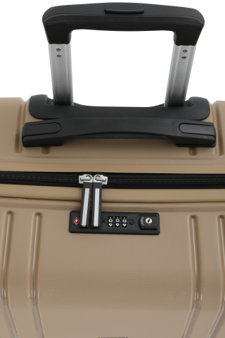 Mçs Polipropilen Valiz 55 CM OLM375 Şampanya