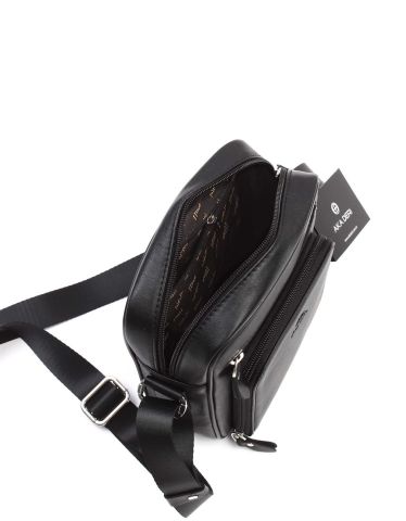 Deri Omuz Çantası OLM328 Siyah - Düz