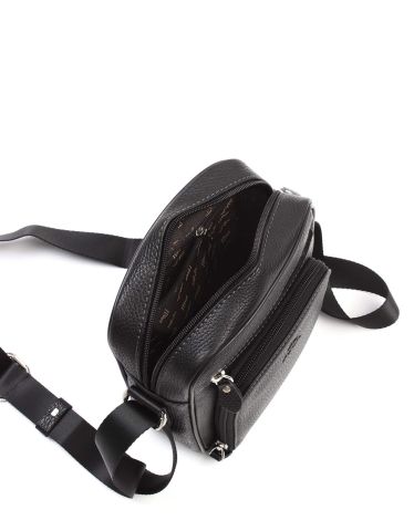 Deri Omuz Çantası OLM328 Siyah - Flotter Deri