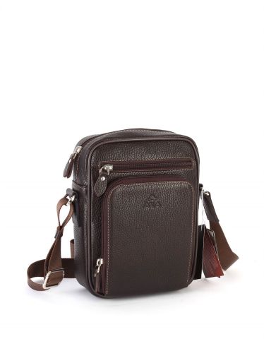 Deri Omuz Çantası OLM328 Kahverengi - Flotter Deri