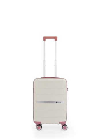 Mçs Polipropilen 4'lü Valiz Seti OLM366 Kemik-Koyu Pudra