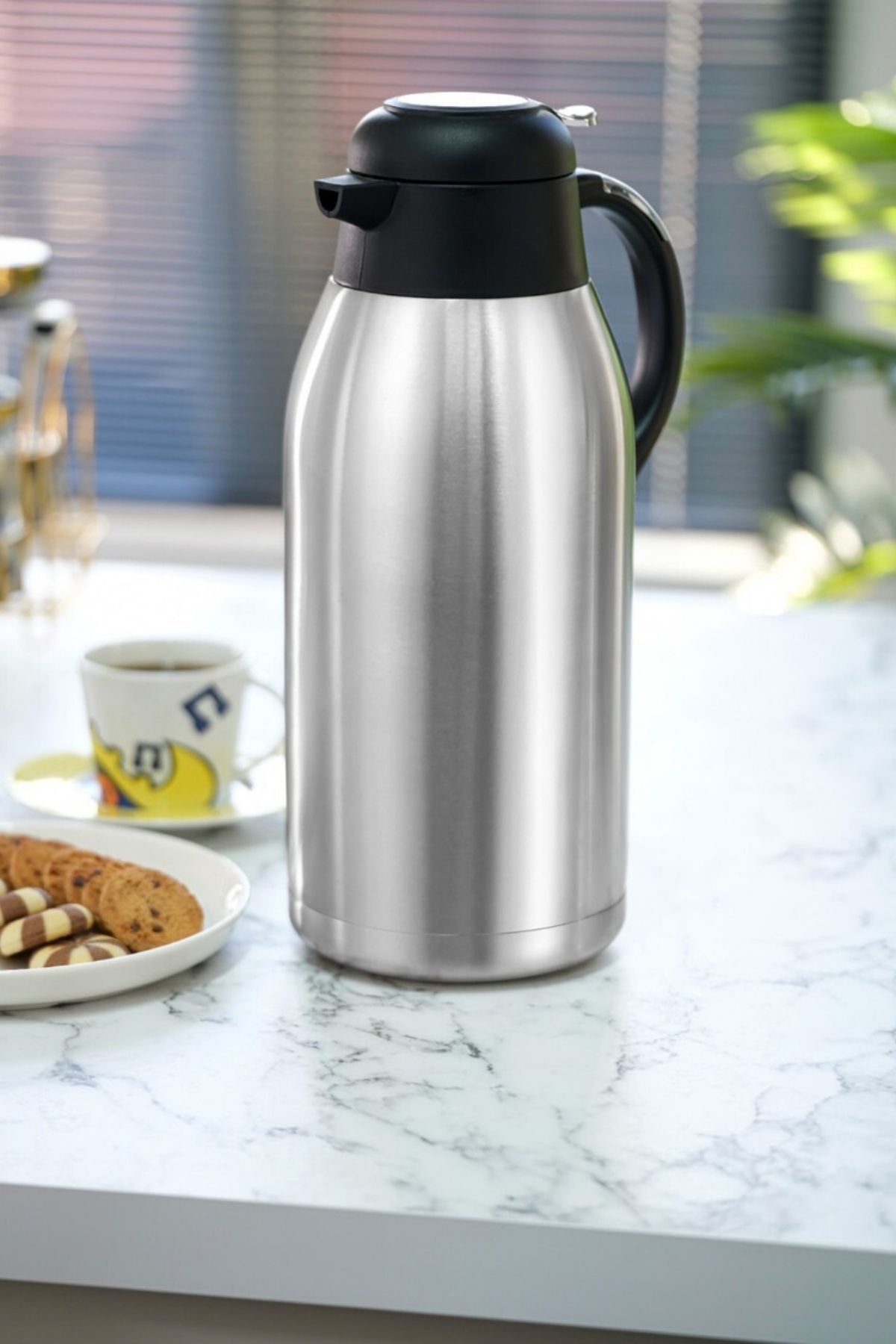 3 Litre Çift Katlı Çelik Çay Termosu OLM-1300