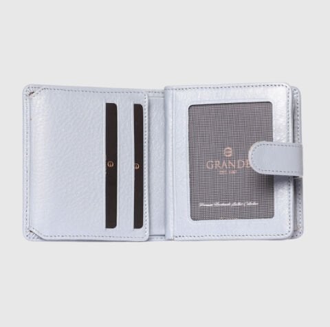 Grande Çok Gözlü Kadın Cüzdan – Modern ve Dayanıklı Hakiki Deri