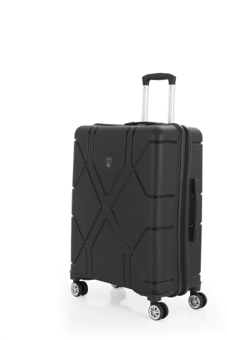 Mçs Polipropilen Valiz 65 CM V375 Siyah