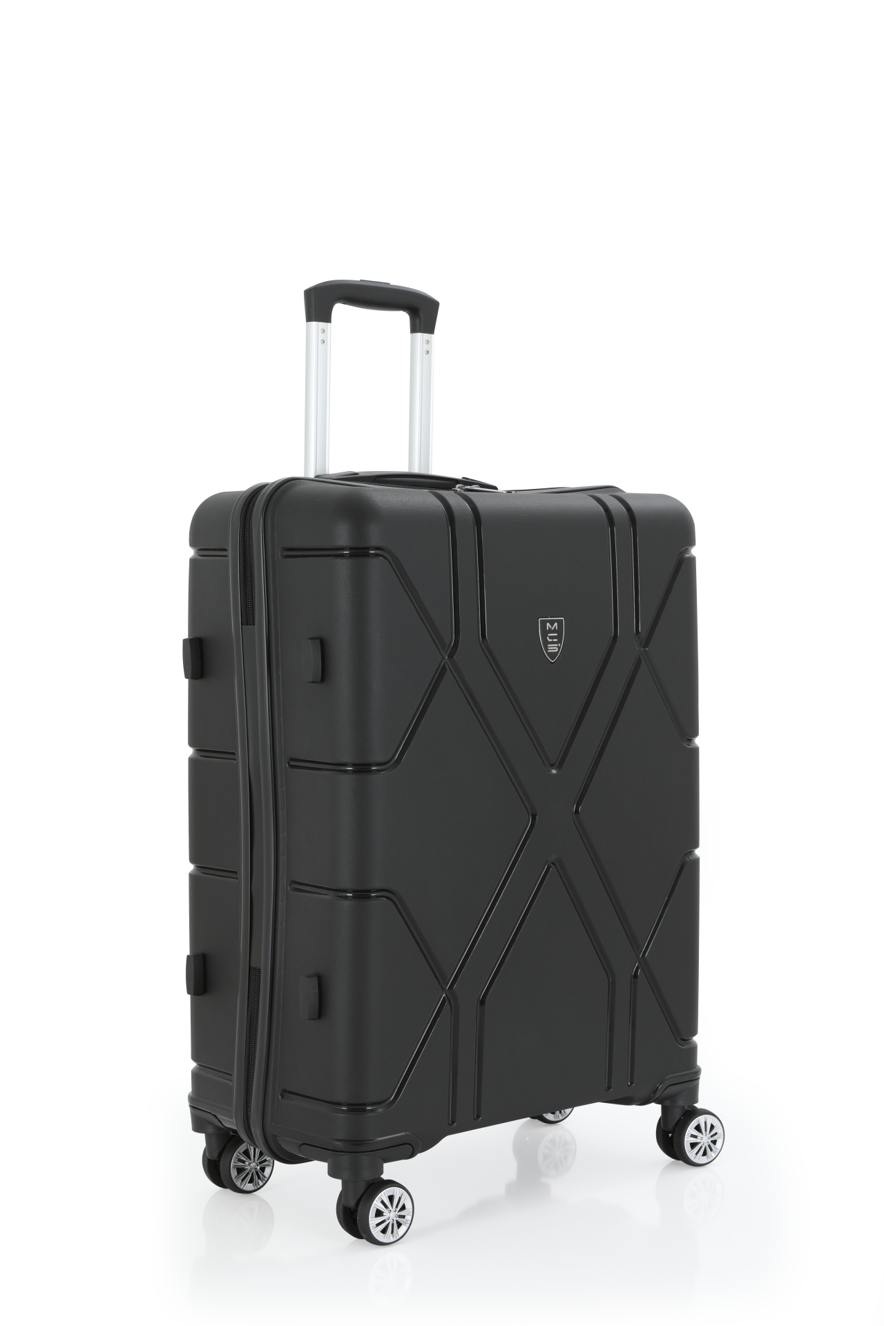 Mçs Polipropilen Valiz 65 CM V375 Siyah