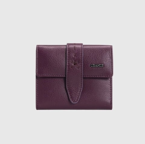 Grande Şık Kadın Cüzdan – Kartlık, Bozuk Para Bölmeli, Kapaklı Tasarım