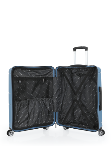 Mçs Polipropilen Valiz 65 CM V375 Sky Blue