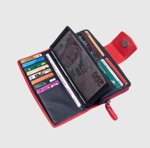 Grande Kadın Cüzdan – Zarif Tasarım, Yumuşak Dokulu, Şık Model