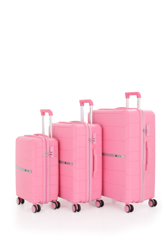 Mçs Üçlü Polipropilen Valiz Seti OLM366