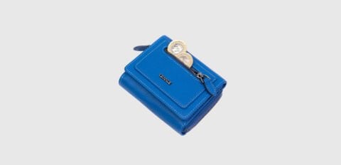 Grande Kısa Cüzdan – Çok Bölmeli, Premium Deri Dokulu Hakiki Deri