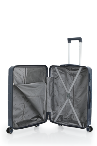 Mçs Üçlü Polipropilen Valiz Seti OLM366 Lacivert