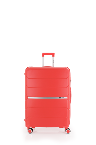 Mçs Üçlü Polipropilen Valiz Seti OLM366 Mercan