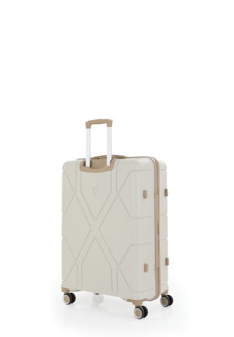 Mçs Polipropilen Valiz 75 CM OLM375 Kemik-Şampanya