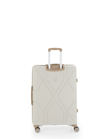 Mçs Polipropilen Valiz 75 CM OLM375 Kemik-Şampanya