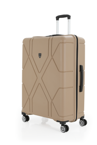 Mçs Polipropilen Valiz 75 CM OLM375 Şampanya