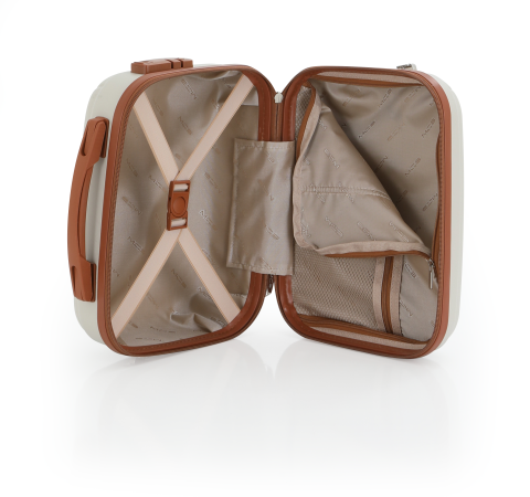 Mçs Abs Makyaj Çantası OLM366 Kemik-Kahve