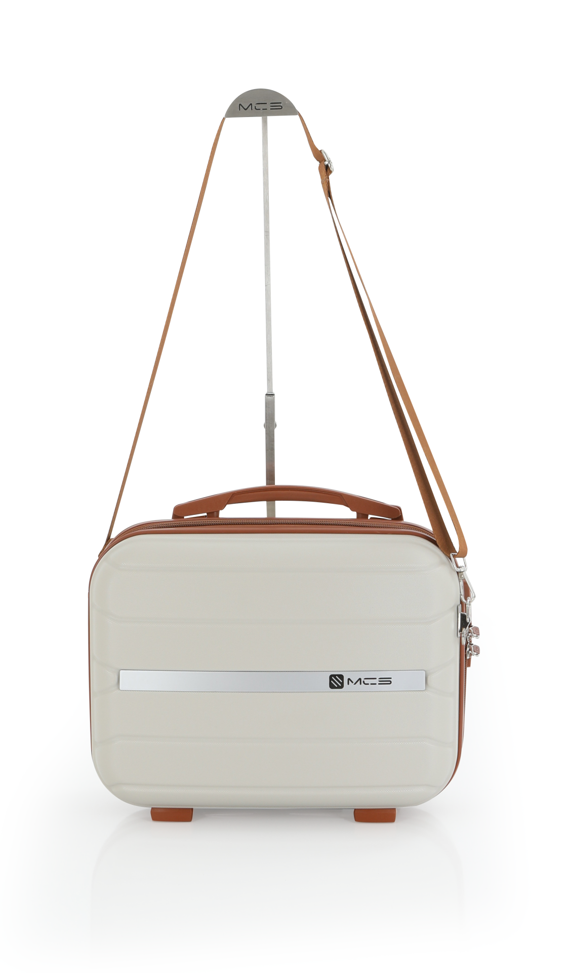 Mçs Abs Makyaj Çantası OLM366 Kemik-Kahve