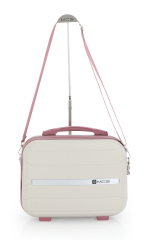 Mçs Abs Makyaj Çantası OLM366 Kemik-Koyu Pudra