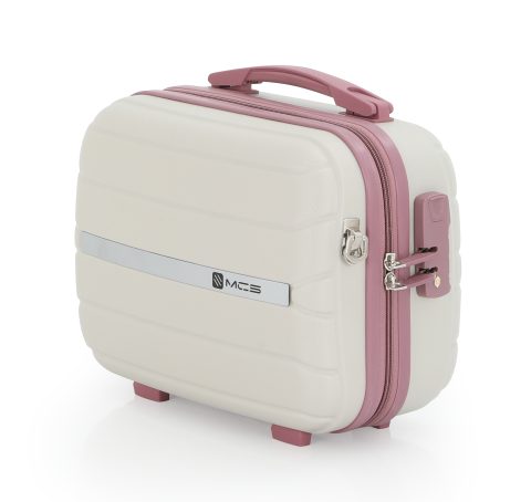 Mçs Abs Makyaj Çantası OLM366 Kemik-Koyu Pudra