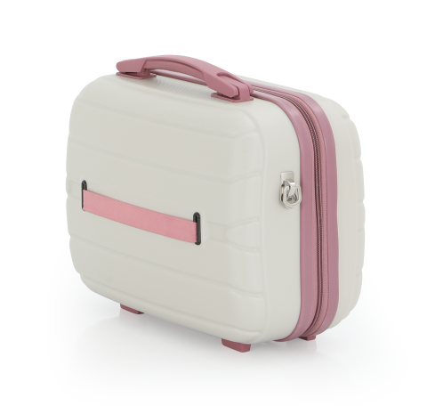 Mçs Abs Makyaj Çantası OLM366 Kemik-Koyu Pudra