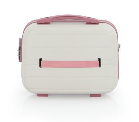 Mçs Abs Makyaj Çantası OLM366 Kemik-Koyu Pudra