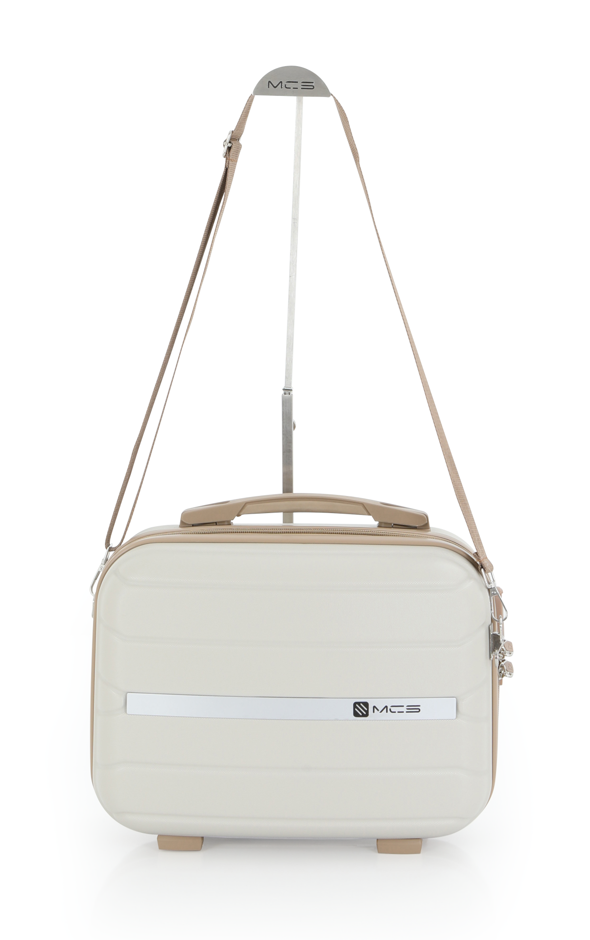 Mçs Abs Makyaj Çantası OLM366 Kemik-Şampanya