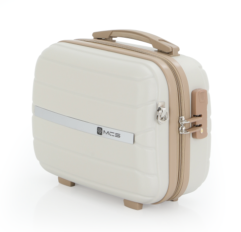 Mçs Abs Makyaj Çantası OLM366 Kemik-Şampanya