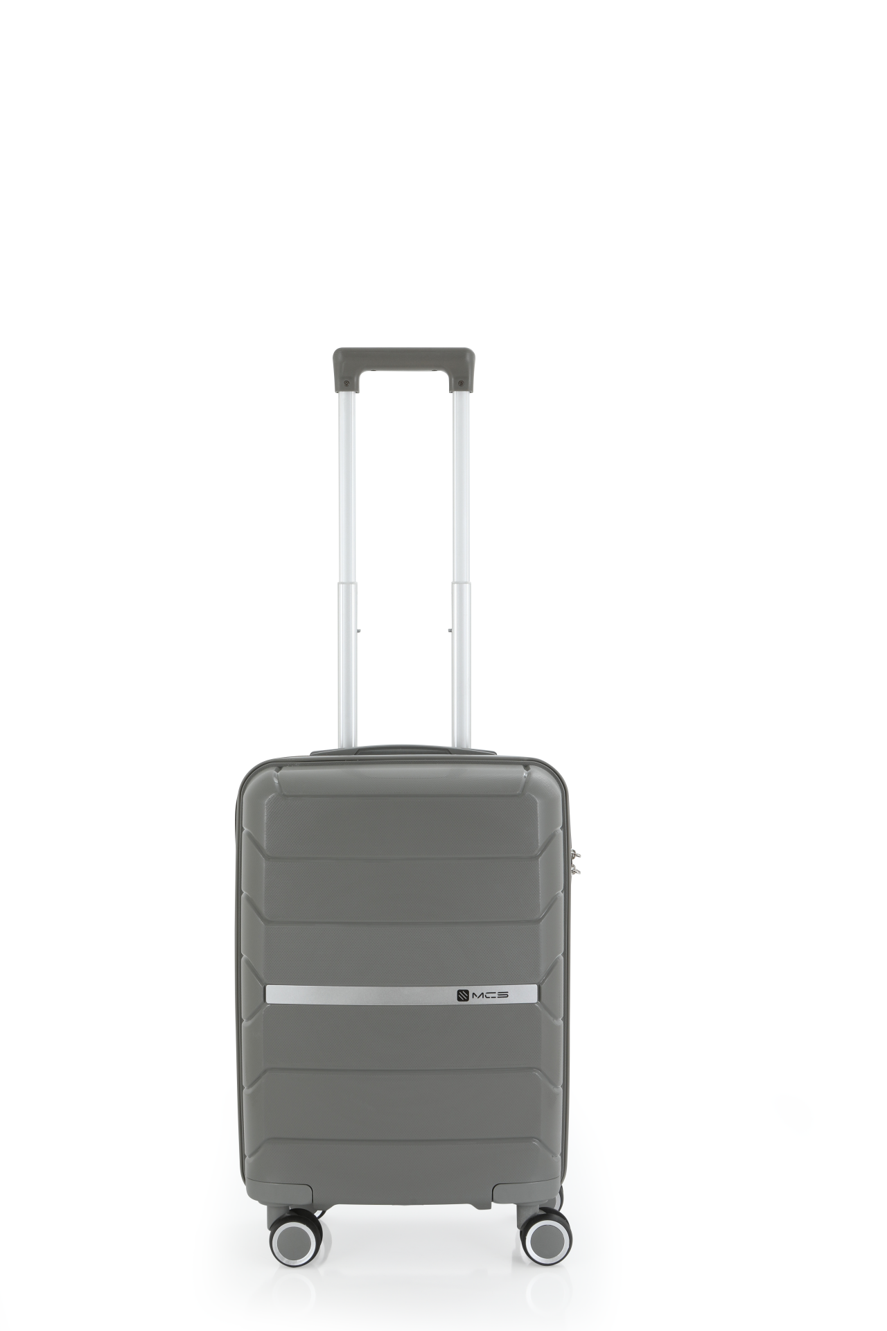 Mçs Polipropilen Valiz 55 CM OLM366 Gri