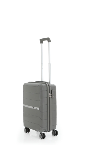 Mçs Polipropilen Valiz 55 CM OLM366 Gri