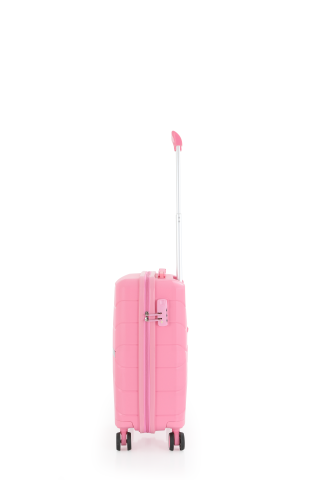 Mçs Polipropilen Valiz 55 CM OLM366 Pembe