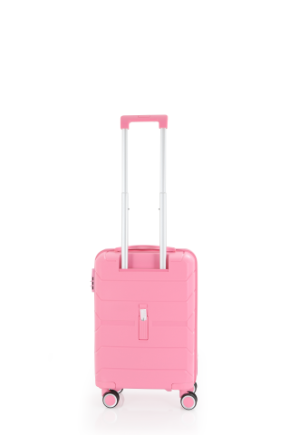 Mçs Polipropilen Valiz 55 CM OLM366 Pembe