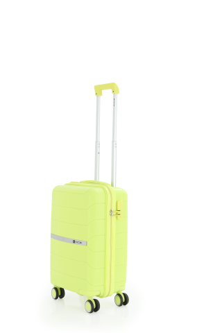 Mçs Polipropilen Valiz 55 CM OLM366 Açık Sarı