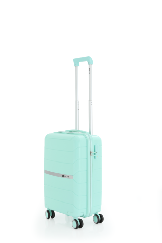 Mçs Polipropilen Valiz 55 CM OLM366 Mint Yeşili