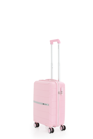 Mçs Polipropilen Valiz 55 CM OLM366 Pudra